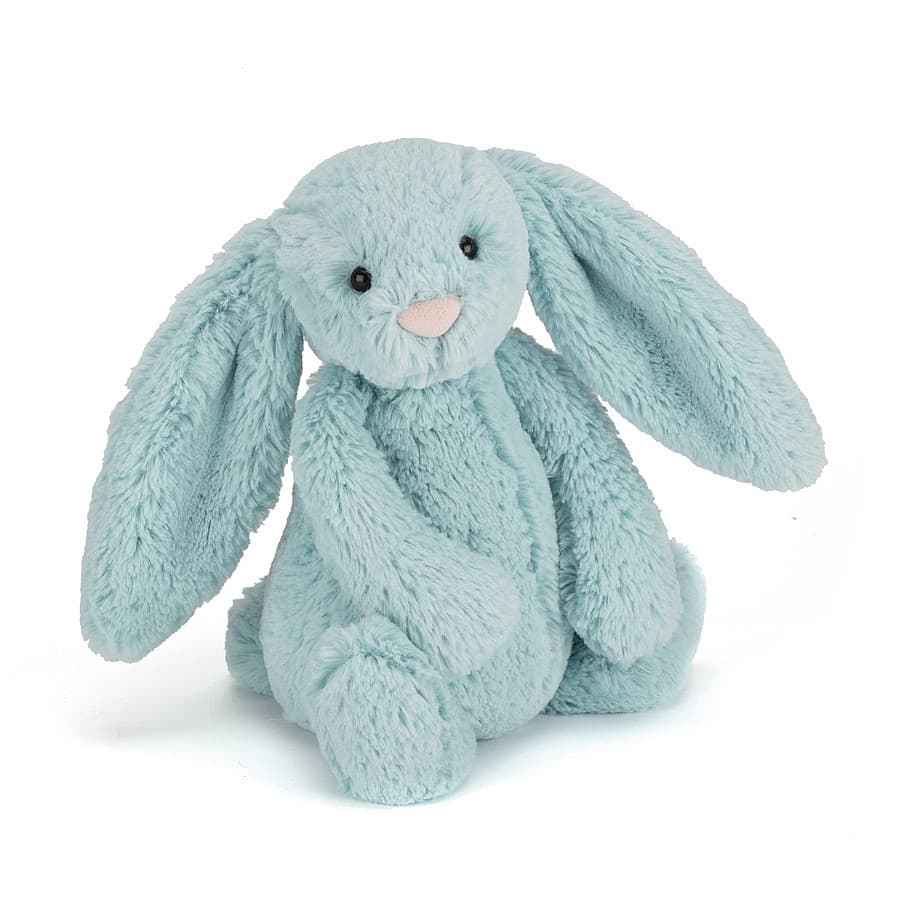 Bashful Aqua Bunny