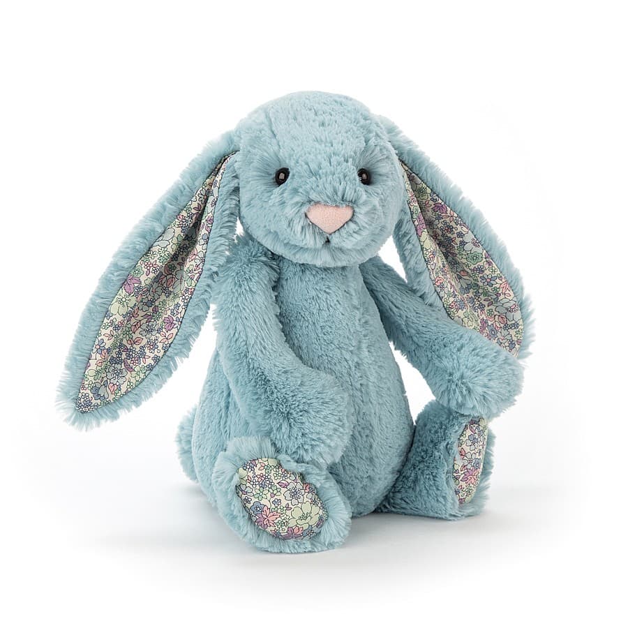 Bashful Blossom Aqua Bunny