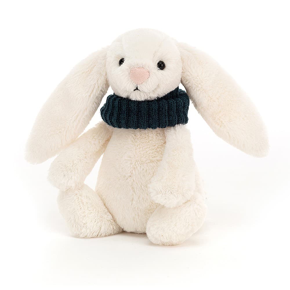 Bashful Snug Teal Bunny